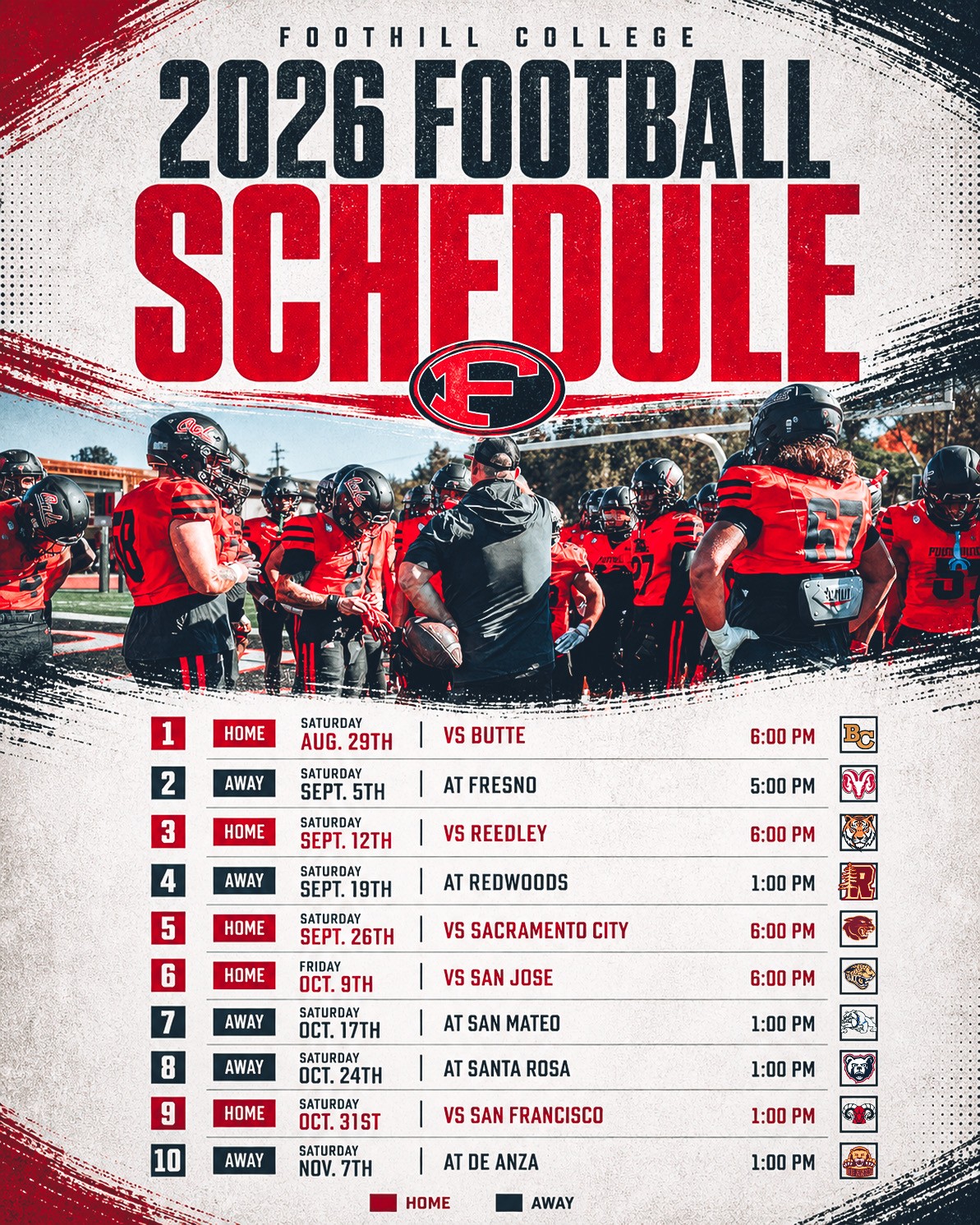 Make plans to come see your 2026 Owls!