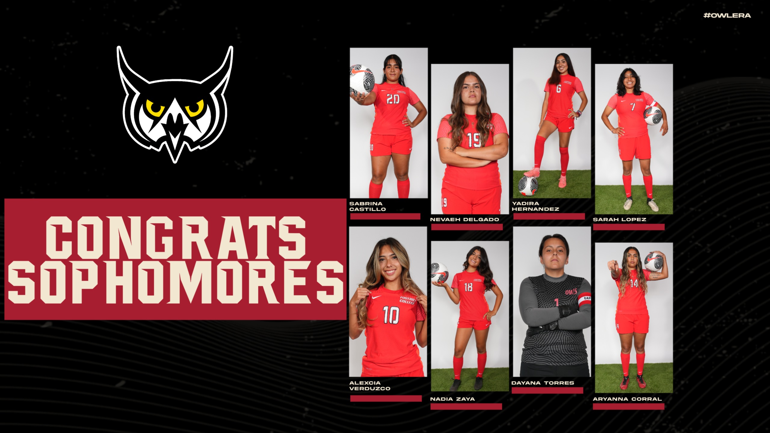 Thank you Women's Soccer Sophomores!